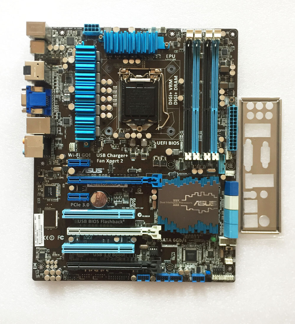 Asus P8Z77-V/CG8580/DP_MB Intel Motherboard Z77 with I/O shield