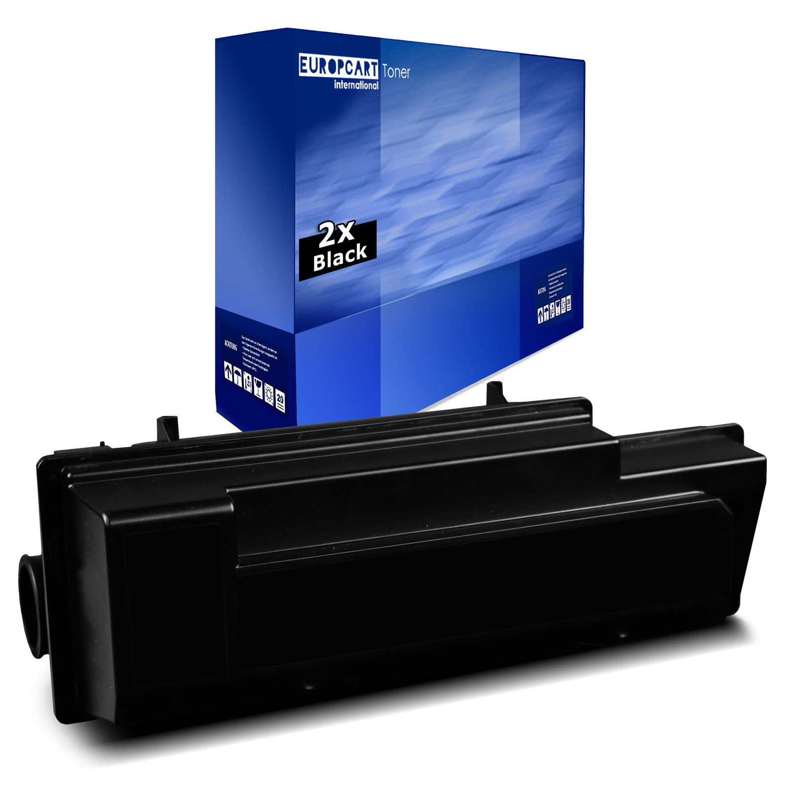 2x Europcart Toner XXL replaces Kyocera TK-330 TK330 TK 330
