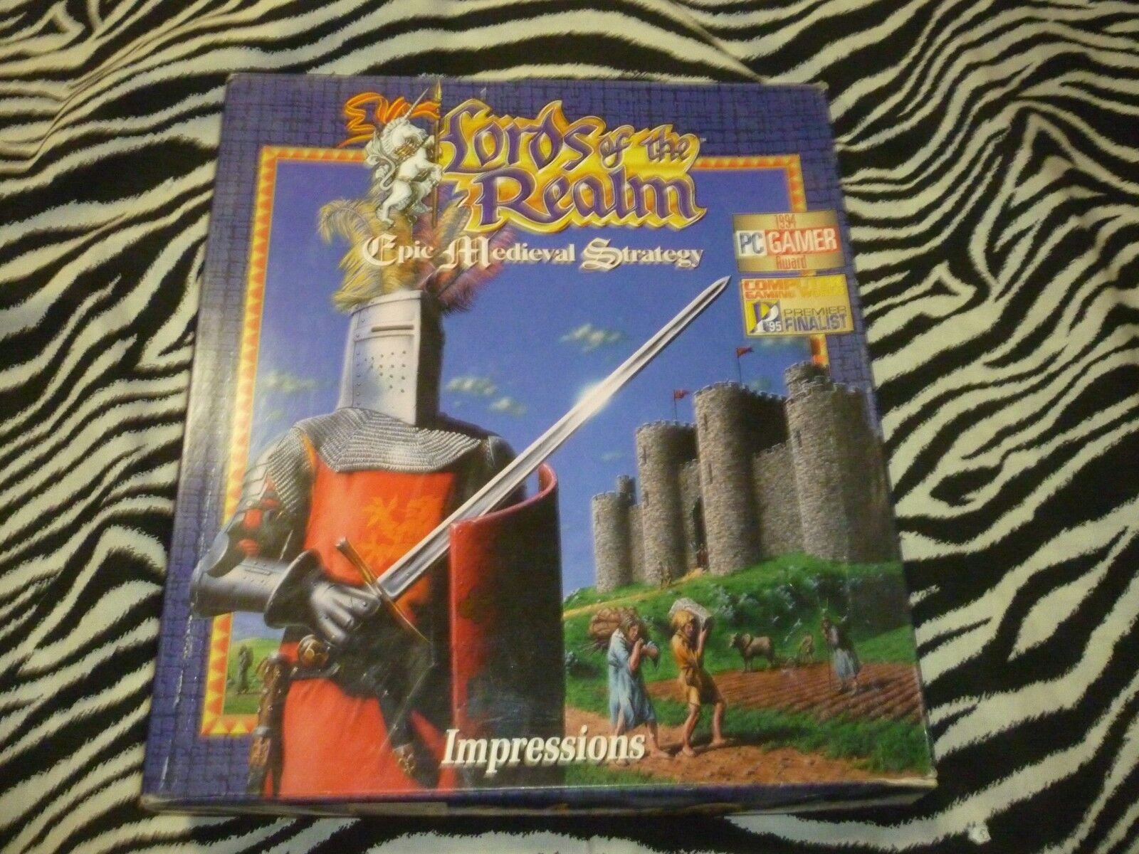 Lords Of The Realm Vintage PC Game - Very Good Condition