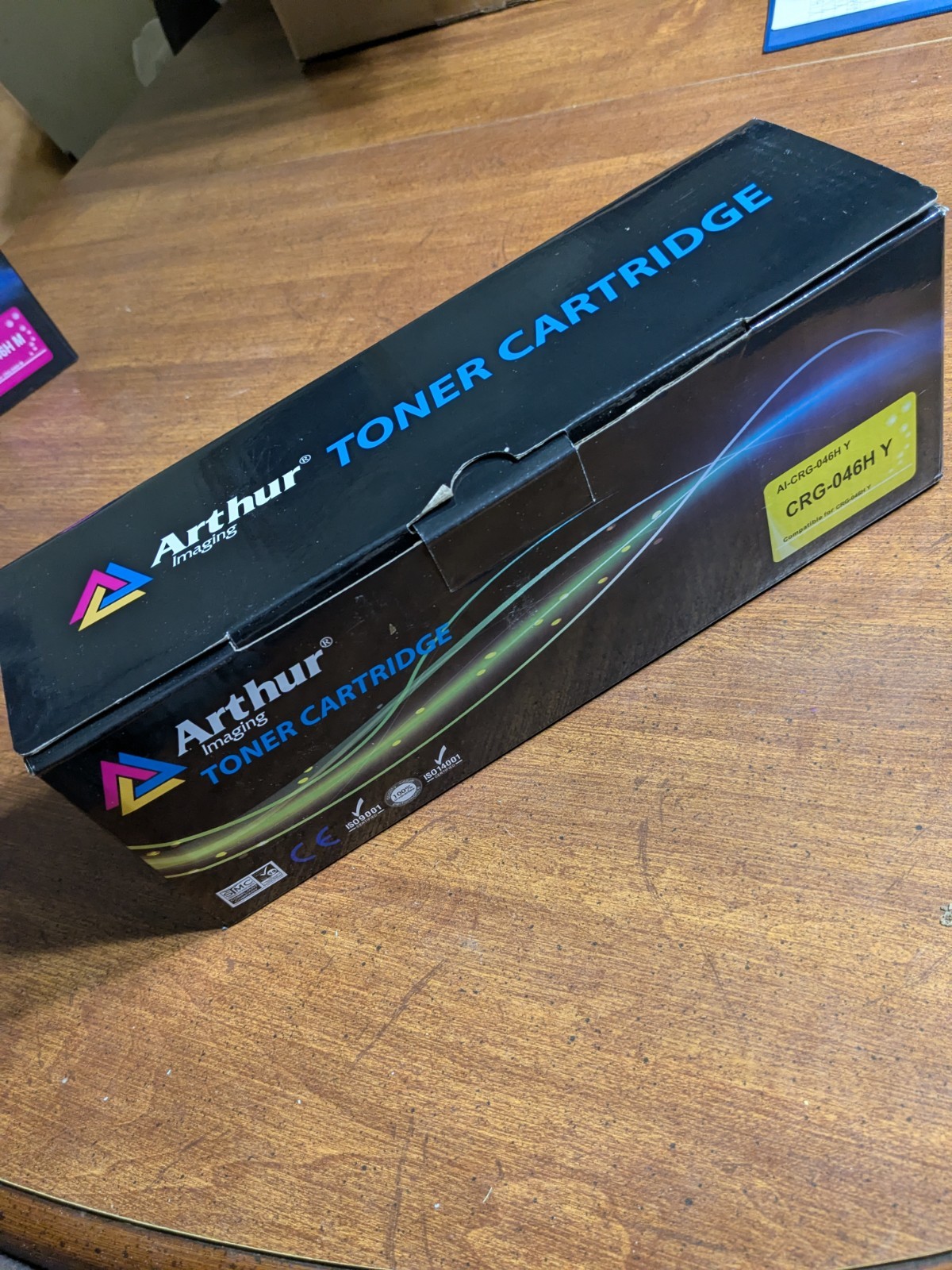 Arthur Imaging CRG-046H Y Yellow Toner Cartridge High Yield Compatible Canon