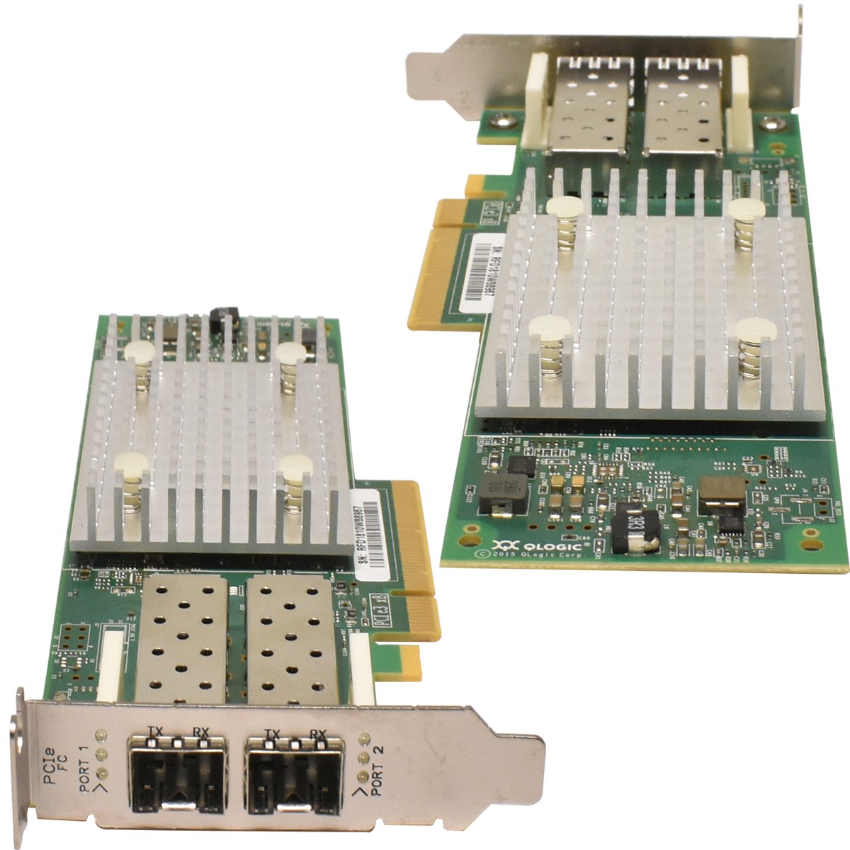Fujitsu QLE2692-F BK3210407-35 Dual Port 16Gb FC HBA PCIe x8 3.0