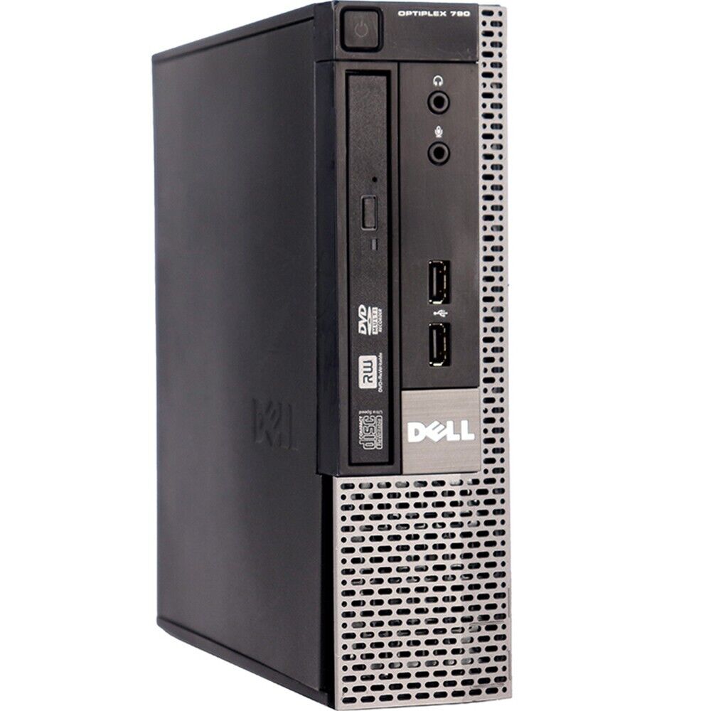 Dell Desktop i5 Computer USFF 8GB RAM 250GB HDD Windows 10 PC Wi-Fi DVD/RW