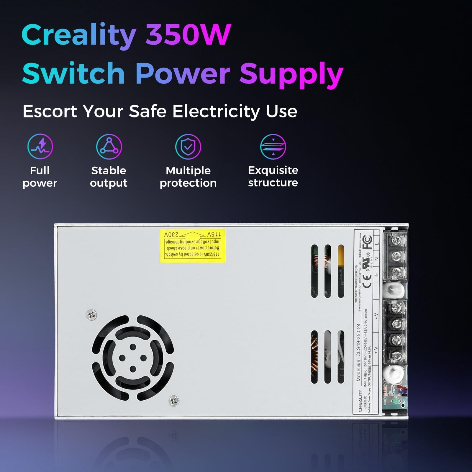 Creality 350W Power Supply for Ender 3 V3 SE/KE