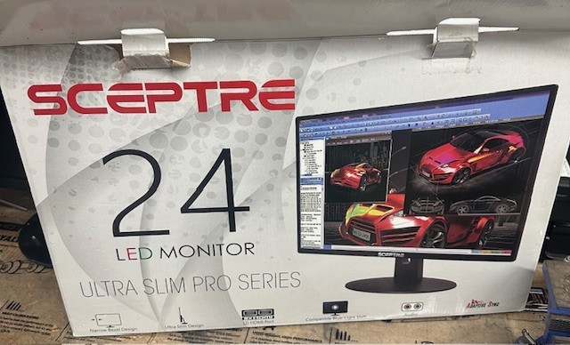 SCEPTRE 24' LED MONITOR ULTRA SLIM PRO SERIES