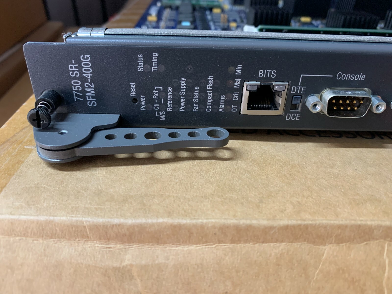 ALCATEL LUCENT 7750-SR-SFM2-400G 3HE01170AAAB02 PROCESSOR MODULE