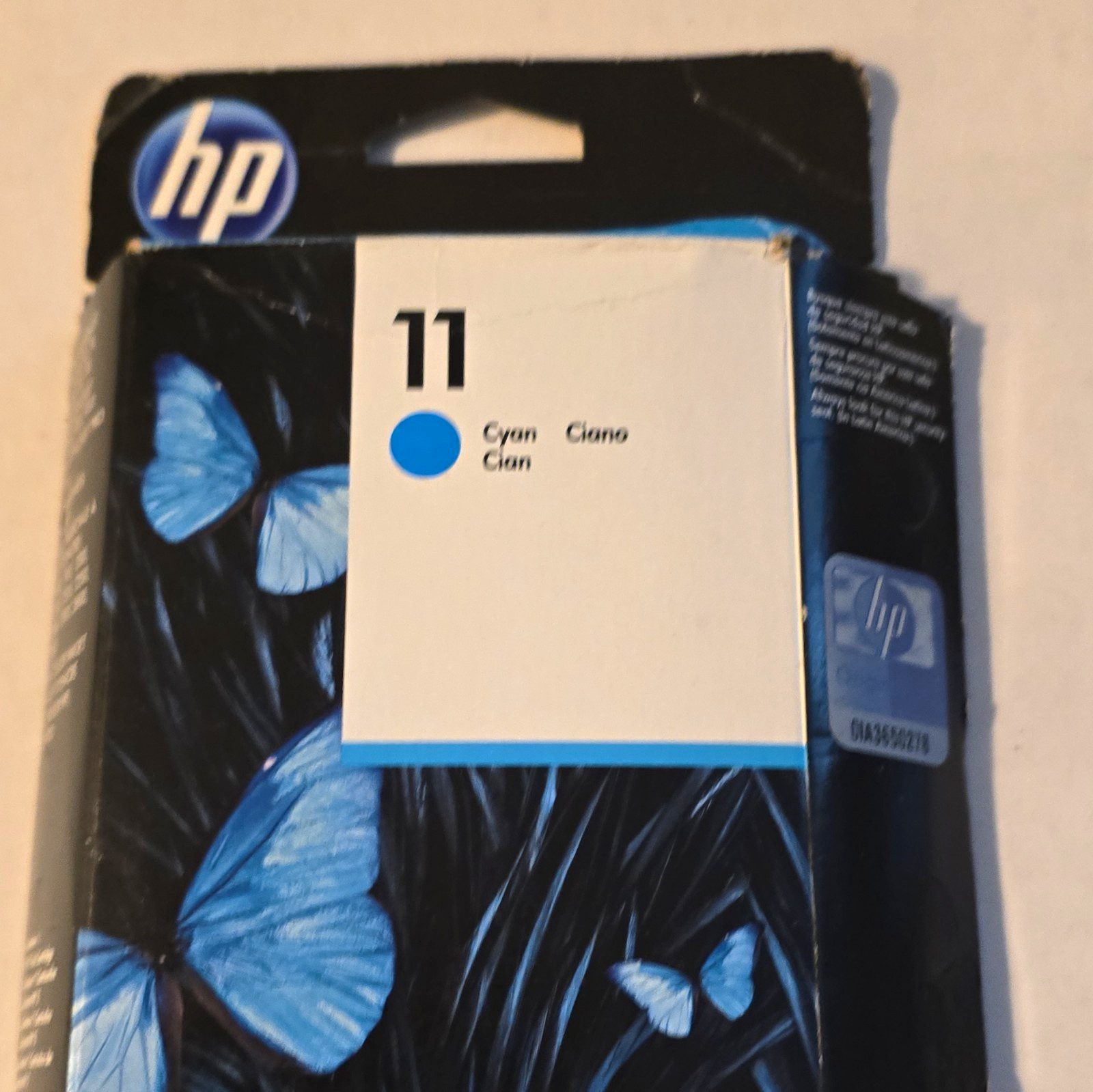 HP 11 Genuine Original Cyan Inkjet Ink Cartridge C4836A For HP Printers