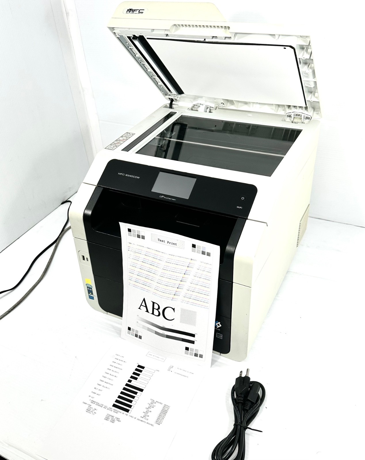 Brother MFC-9340CDW Color Laser All-in-One Printer – WiFi, Pg: 9.5k, Tested Vid