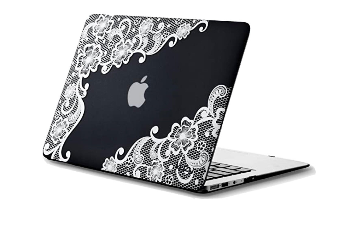 Kuzy Apple MacBook Air 13” Protective Covers Case with Retina Display Black