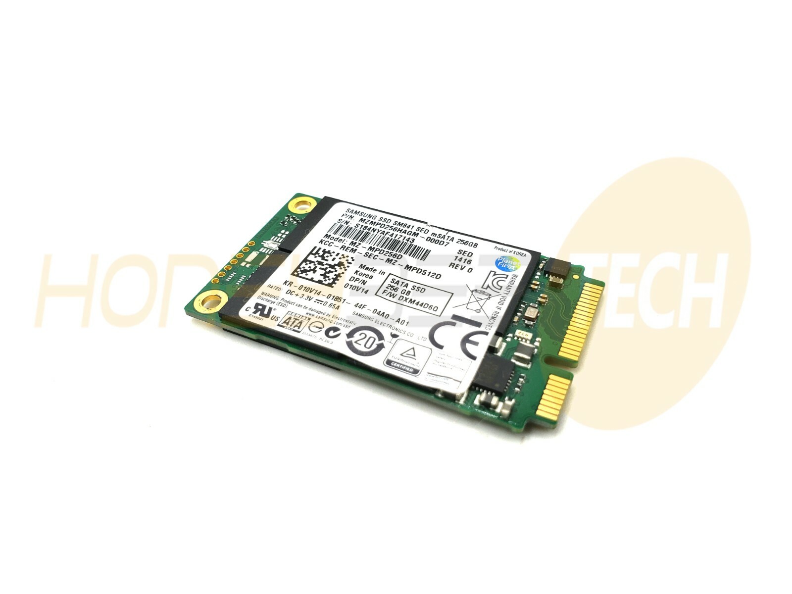 GENUINE DELL 256GB mSATA 1.8" SSD SOLID STATE DRIVE MZMPD256HAGM 10V14 TESTED