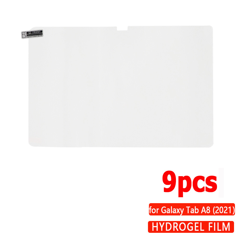 9Pcs Tablet Screen HD clear Protector Film For Samsung Galaxy Series