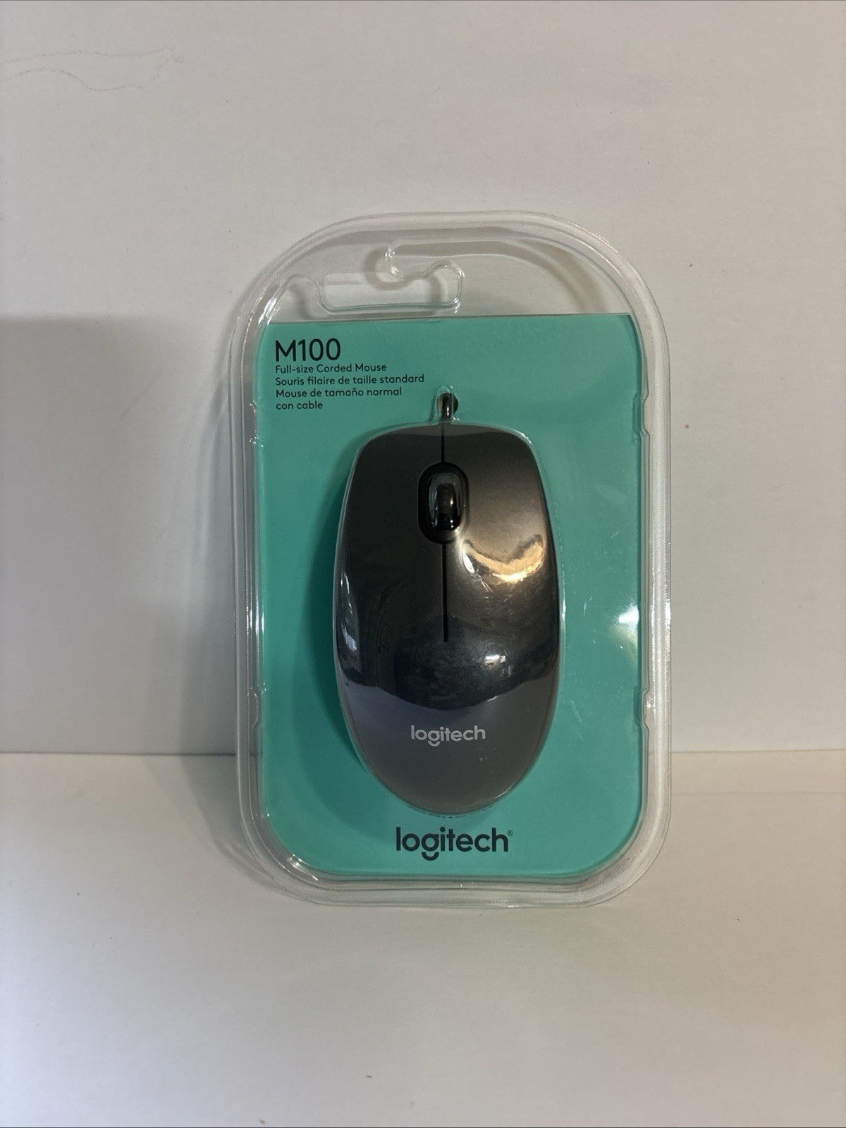 2 Pack Logitech M100 Wired Mouse - Brand new Sealed