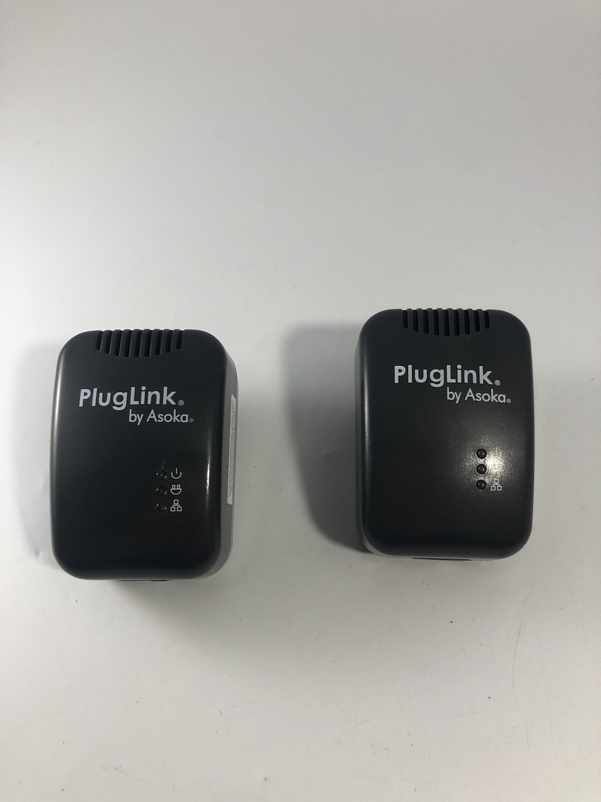 PlugLink by Asoka 9650 Ethernet Adapter Model: PL9650-ETH-VB6 Lot Of 2