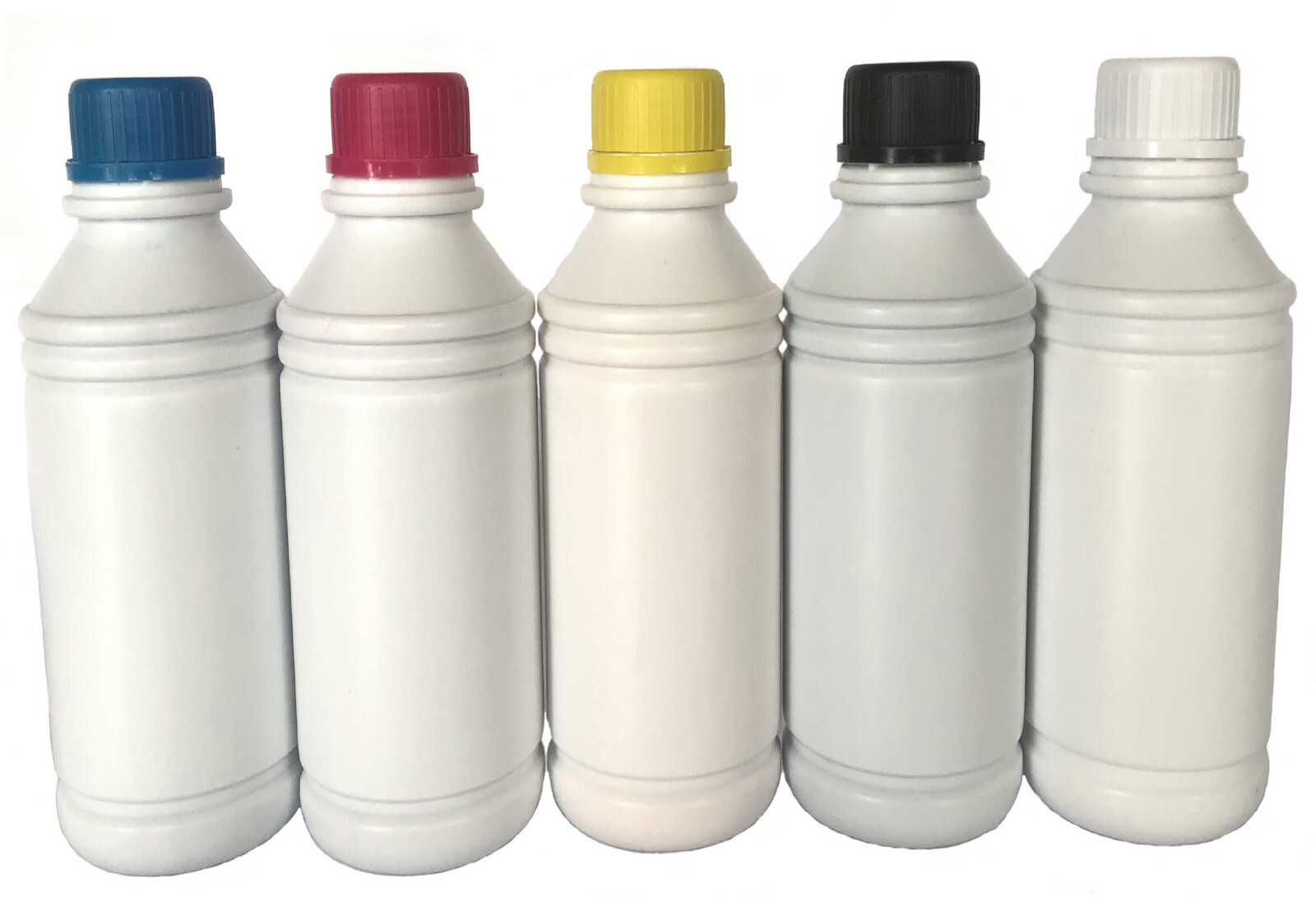 5X1000ml DTF Ink CMYKW Direct to Film Printer Film Hot Melt Powder Heat Transfer