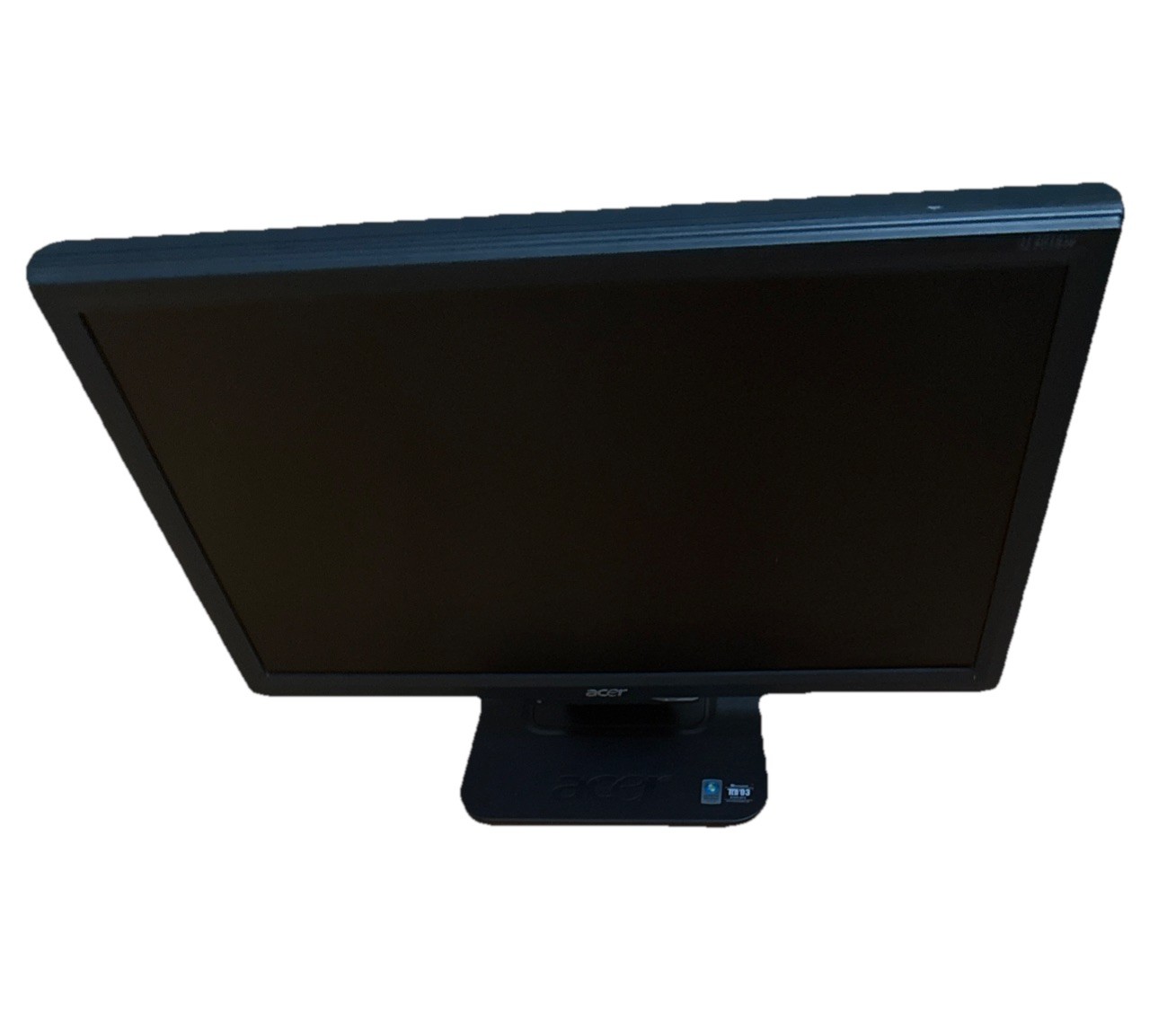 ACER Black AL2016W 20"  Widescreen LCD Monitor DVI VGA with Stand VGA Power Cord