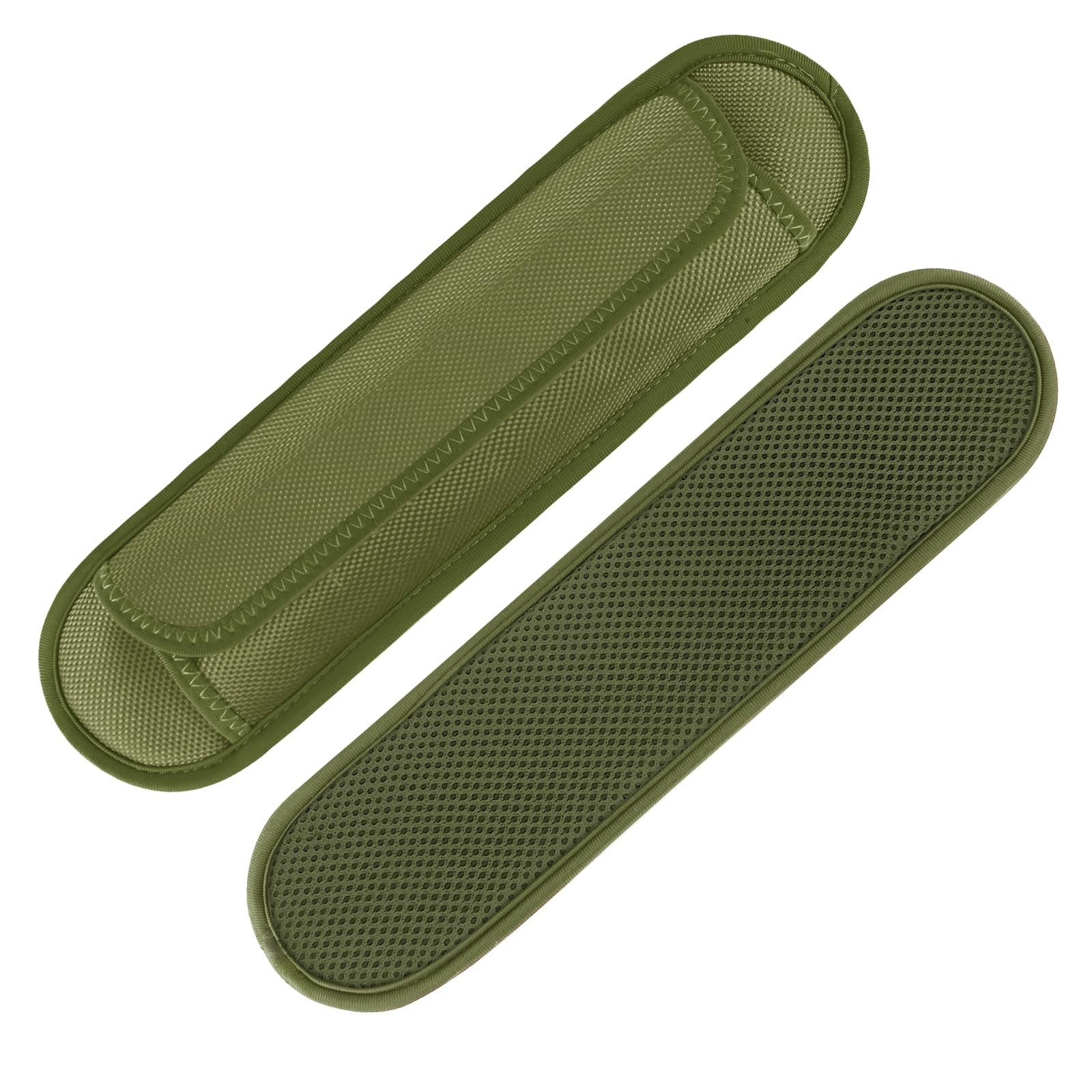 FIEIL 2 Pack Extra Thick Shoulder Army green, 2 Sandwich Mesh-army Green