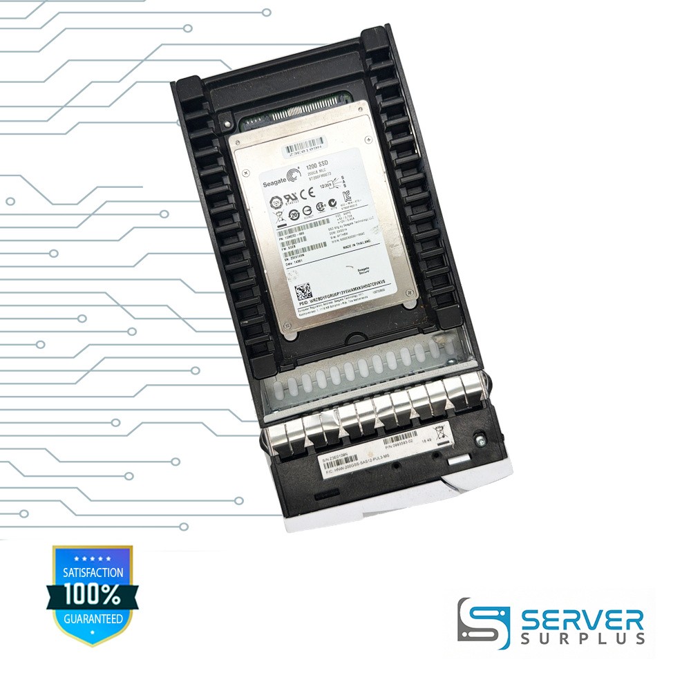 Seagate 1200 SSD 200GB SAS 12Gb/s 2.5 in Enterprise SSD | ST200FM0073