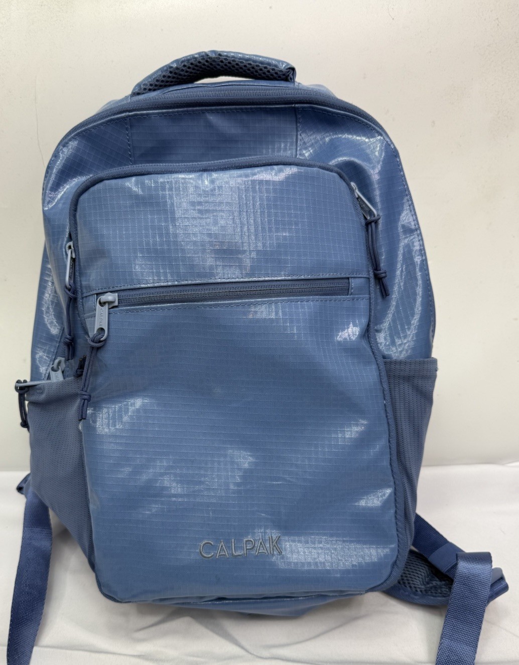 Calpak Terra Laptop Backpack in Glacier Blue Travel Day Pack