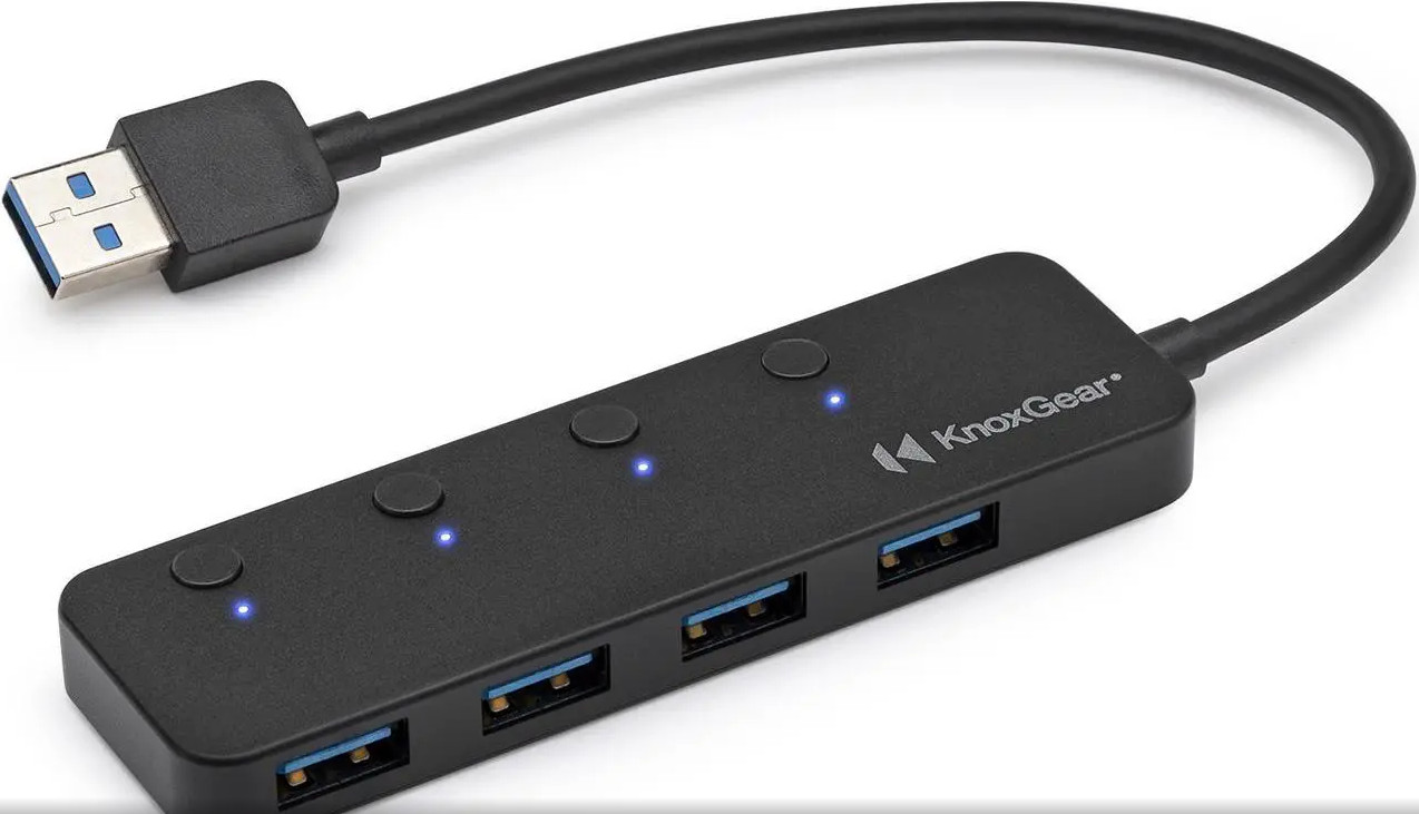 KNOX GEAR 4-PORT USB 3.0 HUB