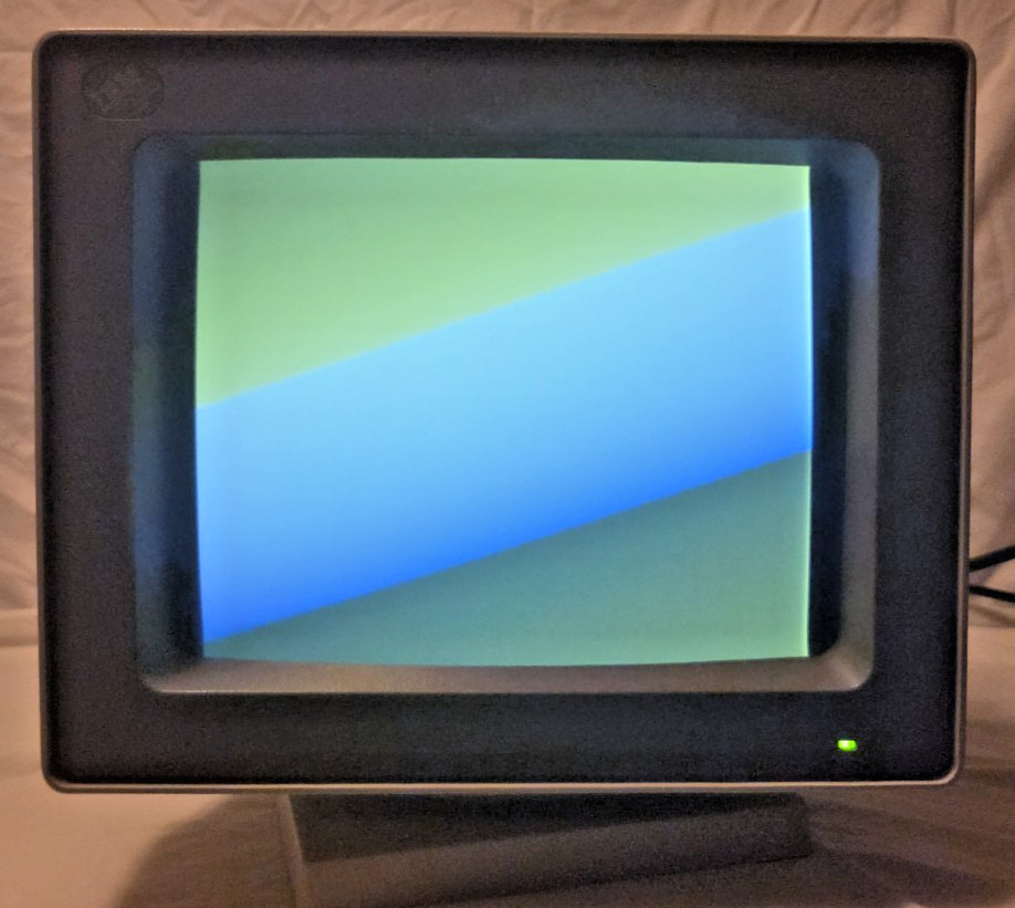 Vintage IBM Personal System/2 Monochrome Display 8503 CRT (Read Description)