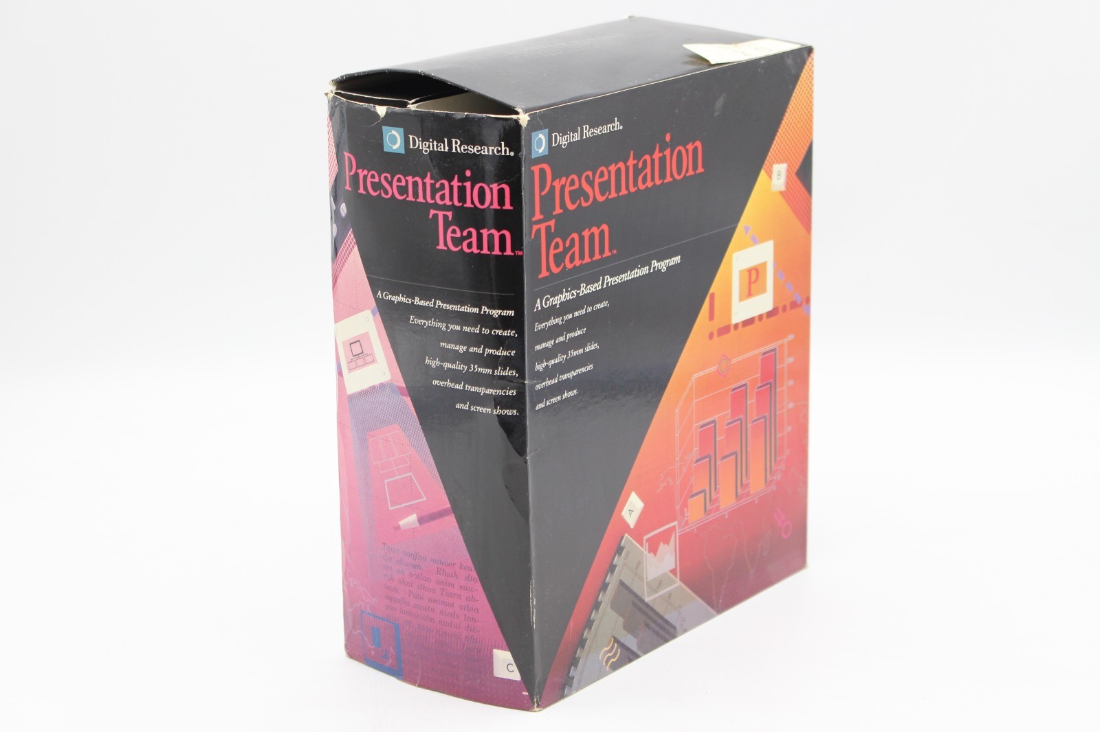 DIGITAL RESEARCH PRESENTATION TEAM SOFTWARE Version 2.0 Slides Retro RETAIL BOX