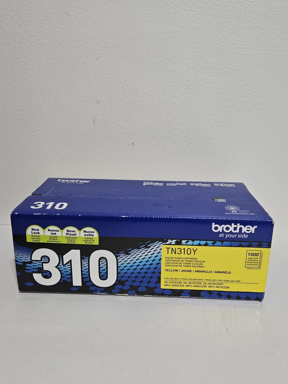 NEW Brother TN310Y Yellow 1500 Page High Yield Toner Cartridge SEALED OEM