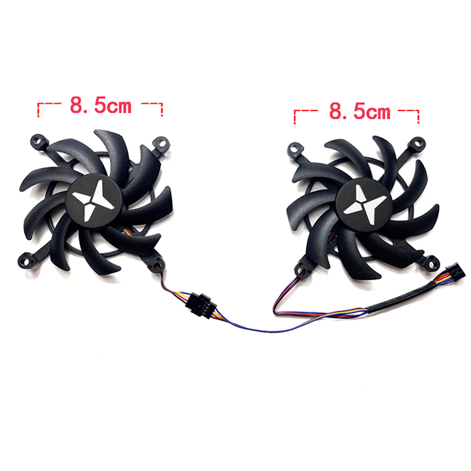 Graphics Card Cooling Fans Replacement For YESTON RX6600XT RX6600 6500 8GB GAEA