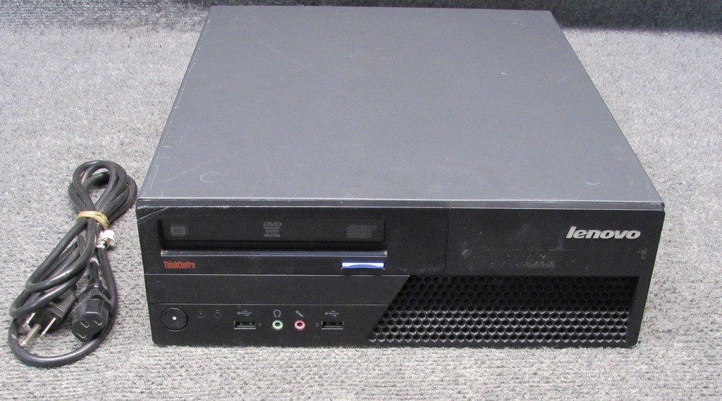 Lenovo ThinkCentre M58 SFF PC Intel Core 2 Duo E7500 2.93GHz 4GB RAM 500GB HDD