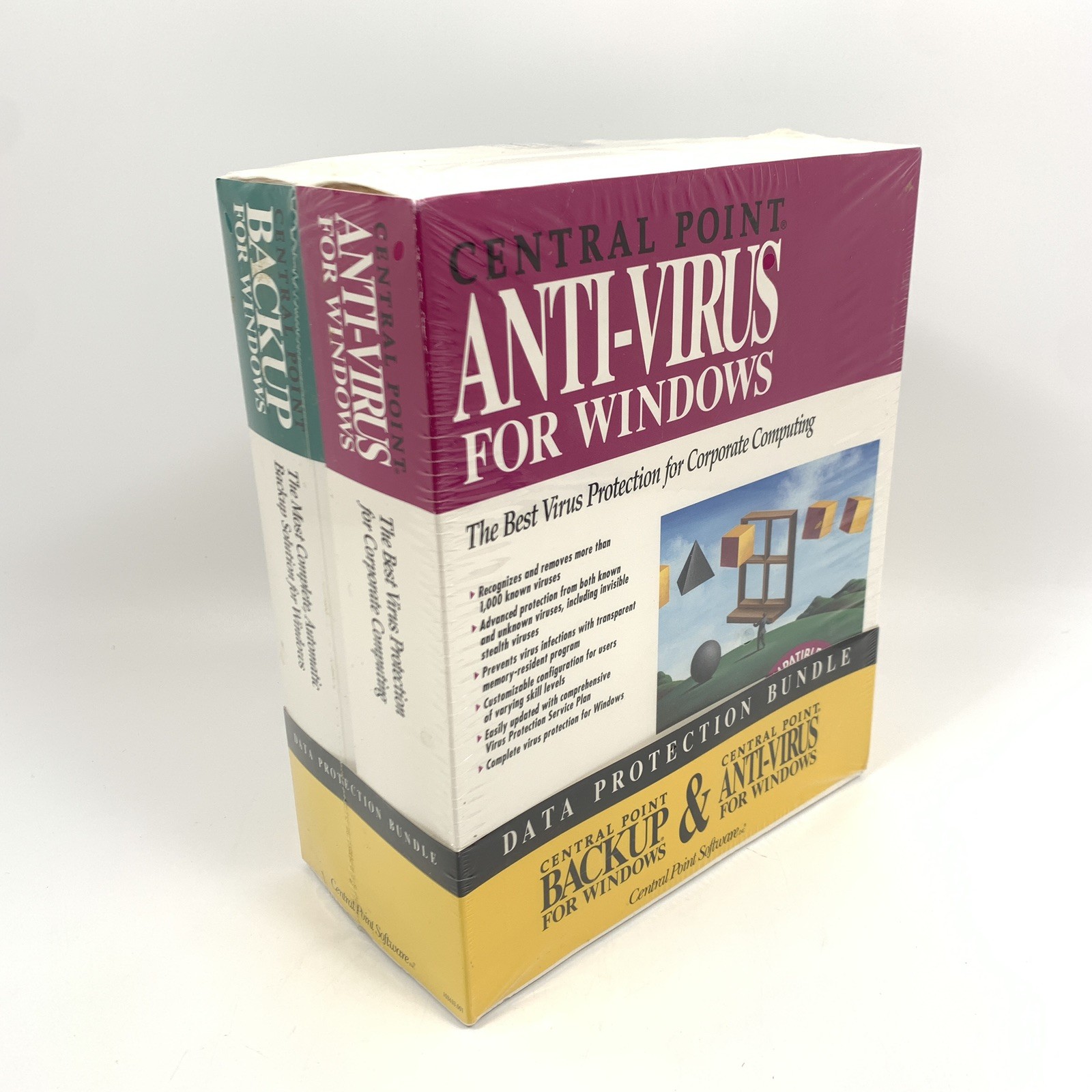 Central Point Software Anti-Virus & Backup Version 7.2 For Windows Data Bundle