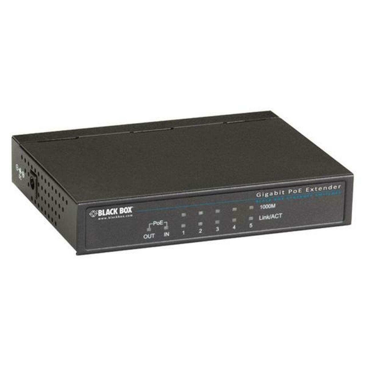 Black Box LPR1131 Gigabit PoE Repeater, Black Box LPR1131, PoE Repeater
