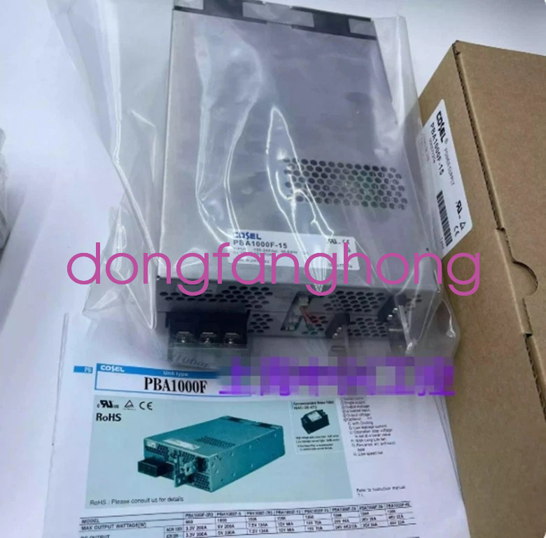 NEW COSEL PBA1000F-15 Switching Power Supply DHL or fedex or UPS