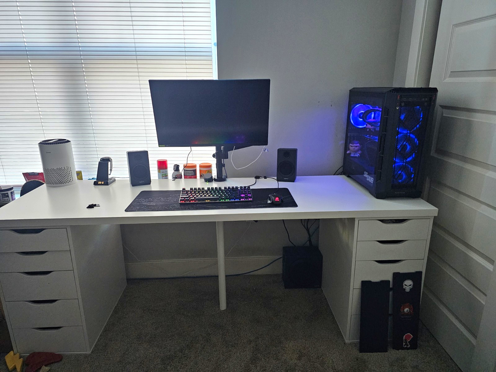 Complete 1440p Gaming PC Setup – i5-12600K / RX 6600 XT / 32GB / 2TB / 165Hz Mon