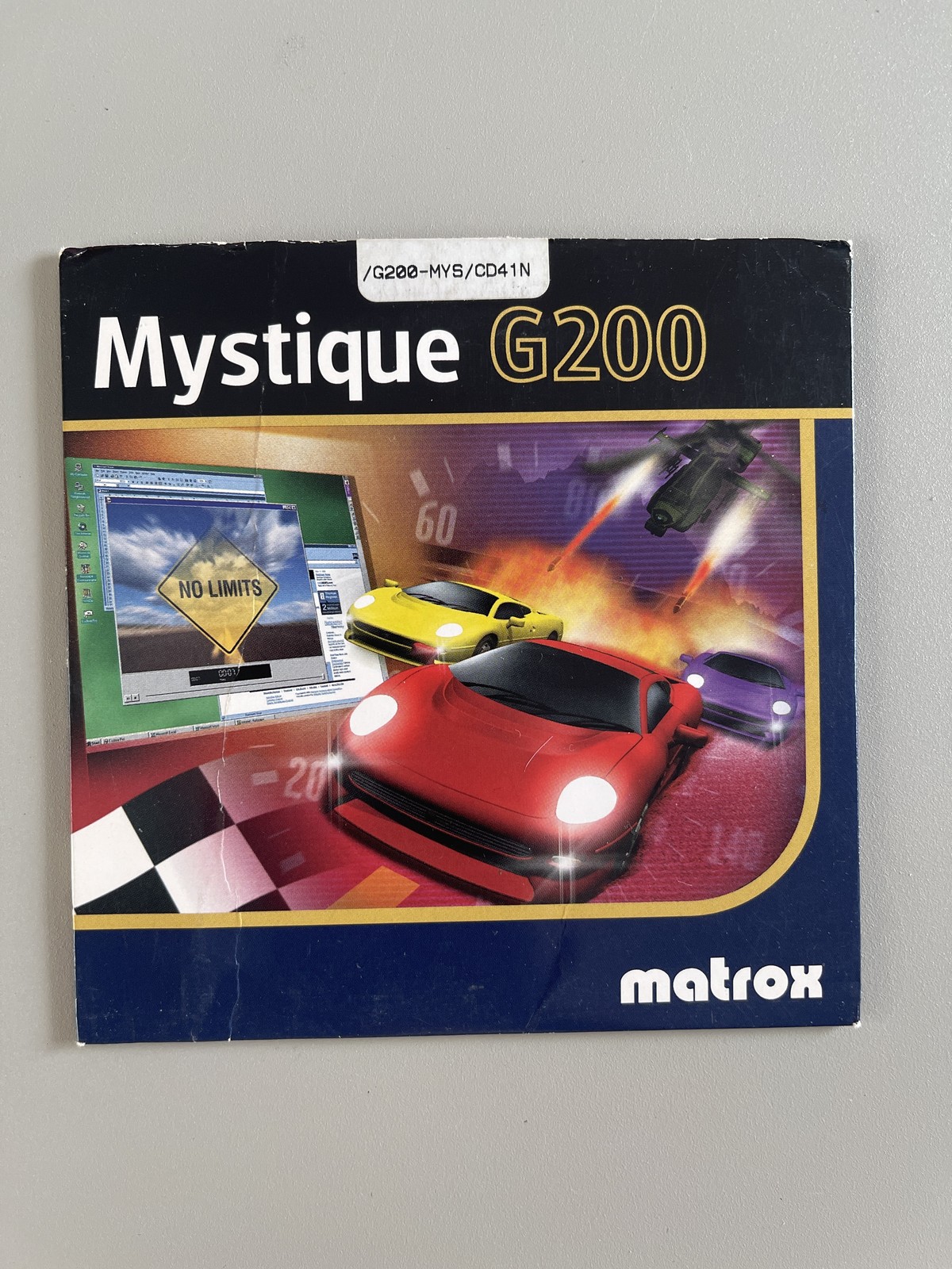 Matrox Mystique G200 Graphics Card Driver CD Vintage PC Software