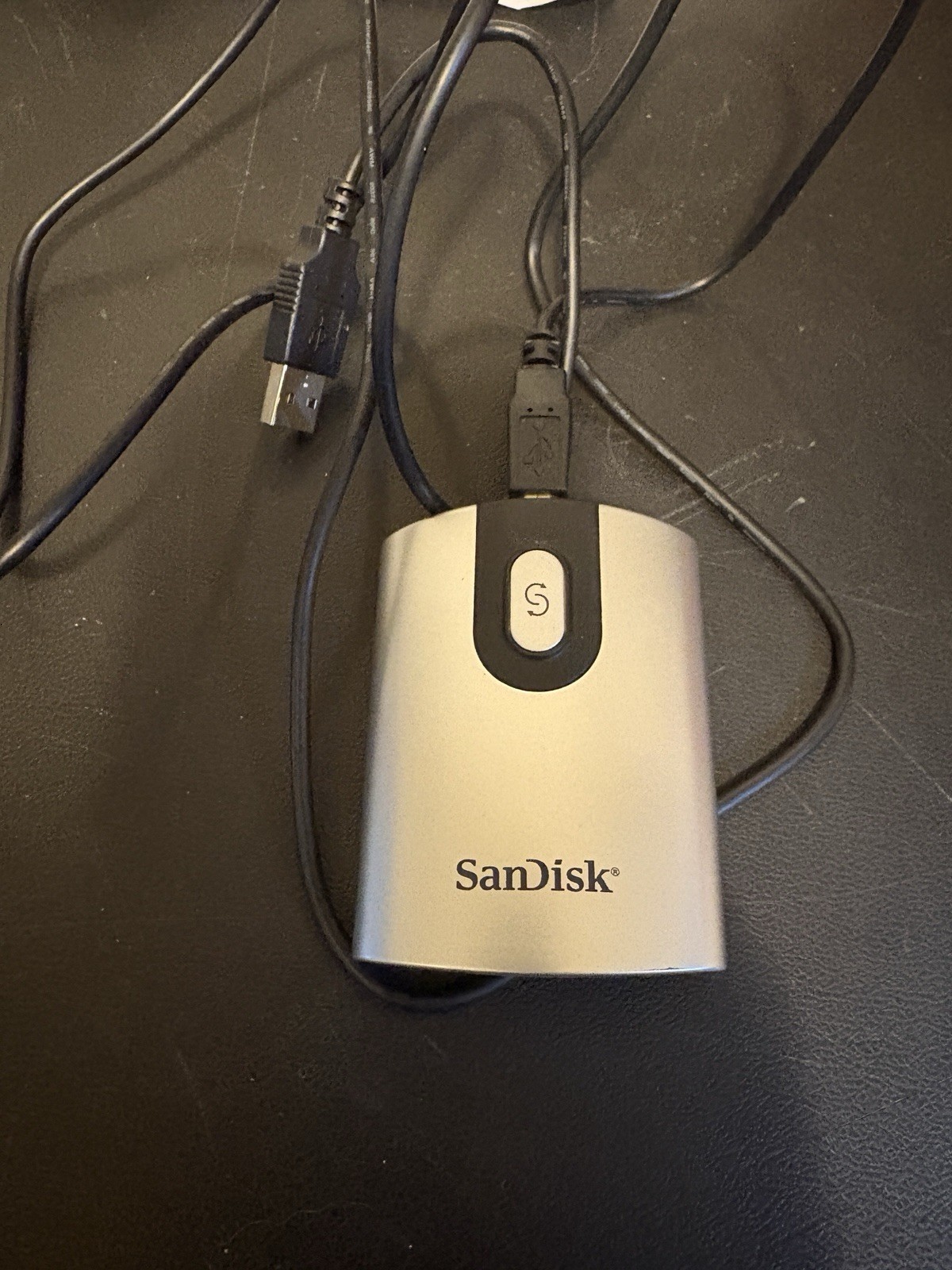 SanDisk ImageMate 5-in-1 USB Card Reader SDDR-99 V4 Vintage Untested