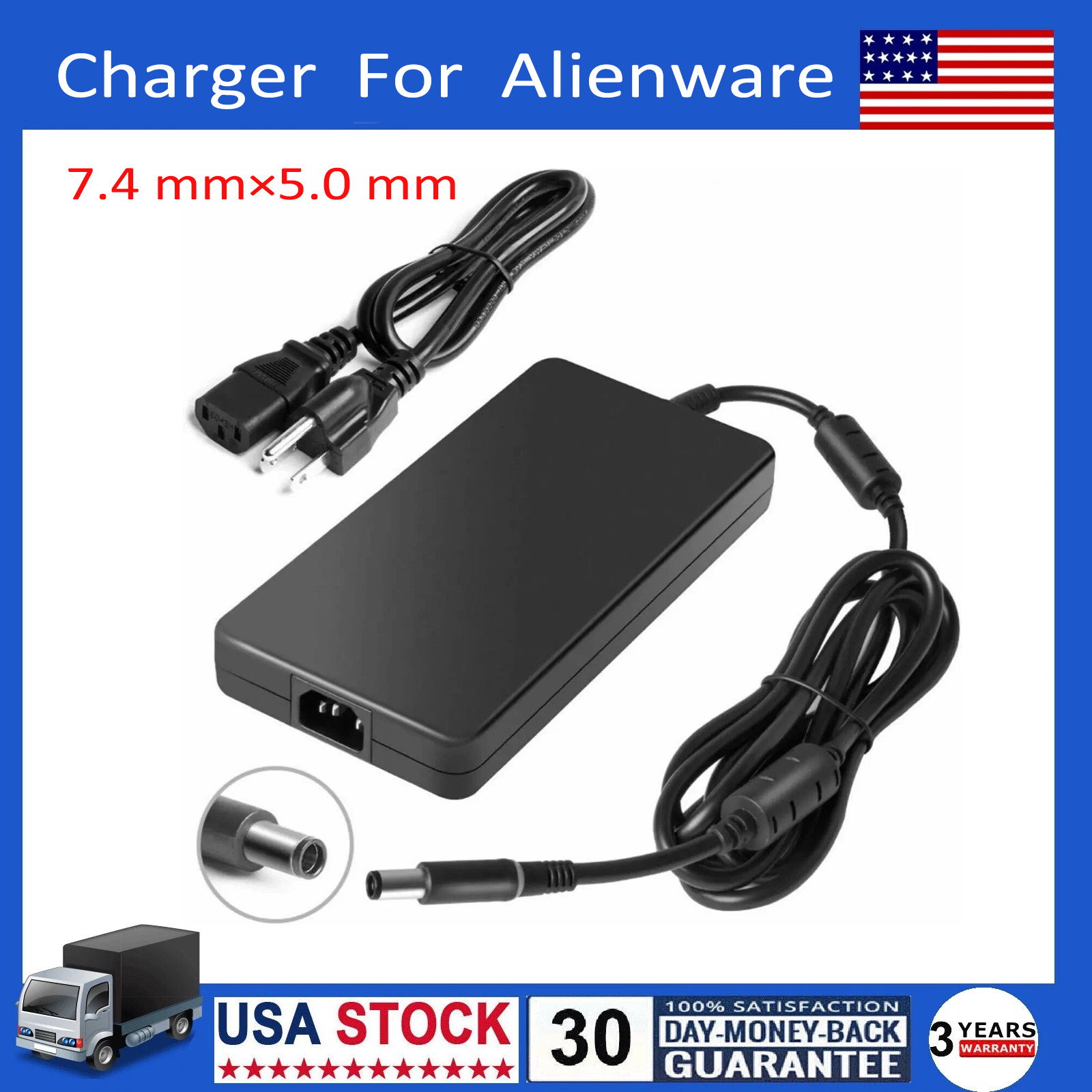 240W Charger For Dell Precision 7720 7730 7740 7750 7760 Laptop Power Supply