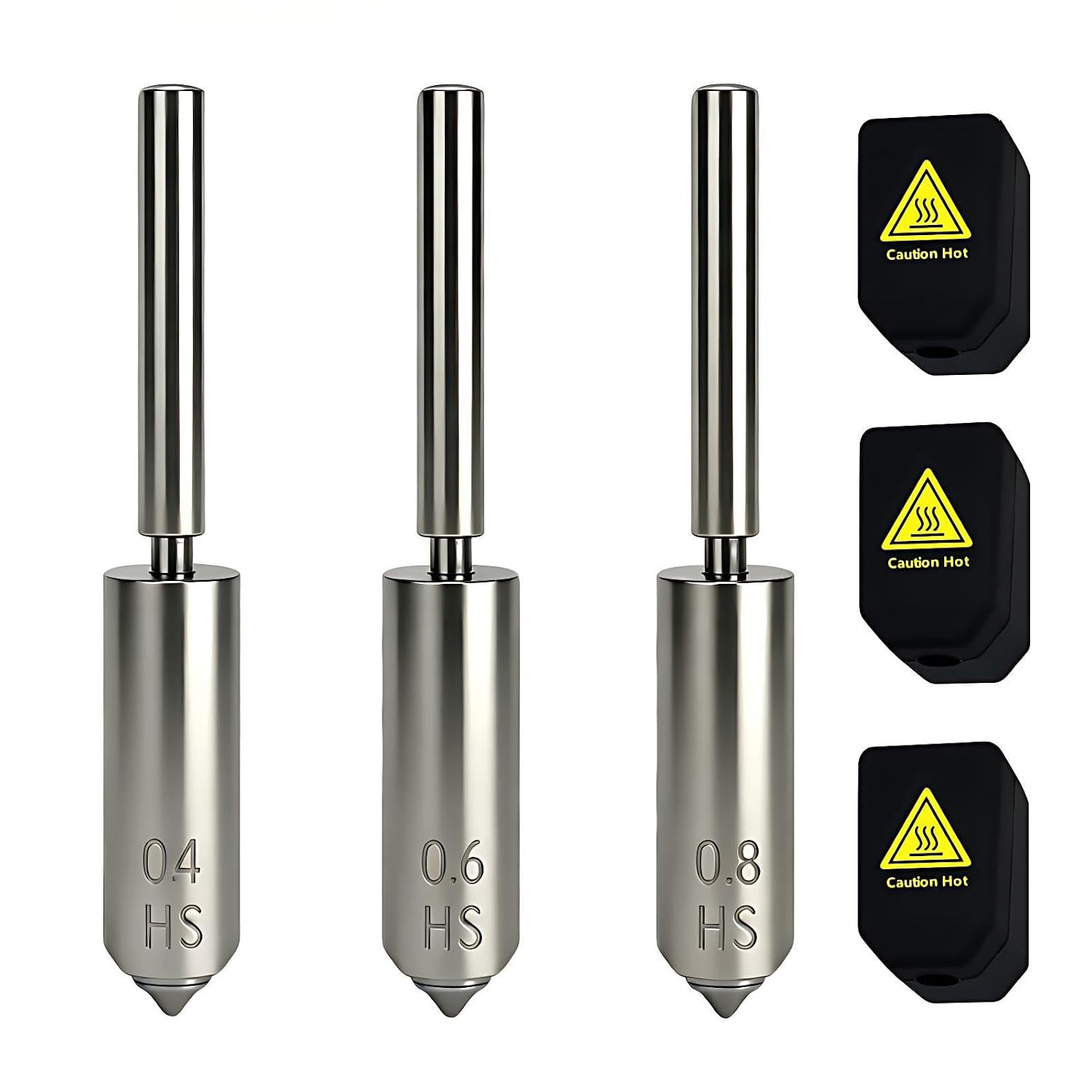 3PK Kobra S1 Max Hardened Steel Nozzle for Anycubic 3D Printer