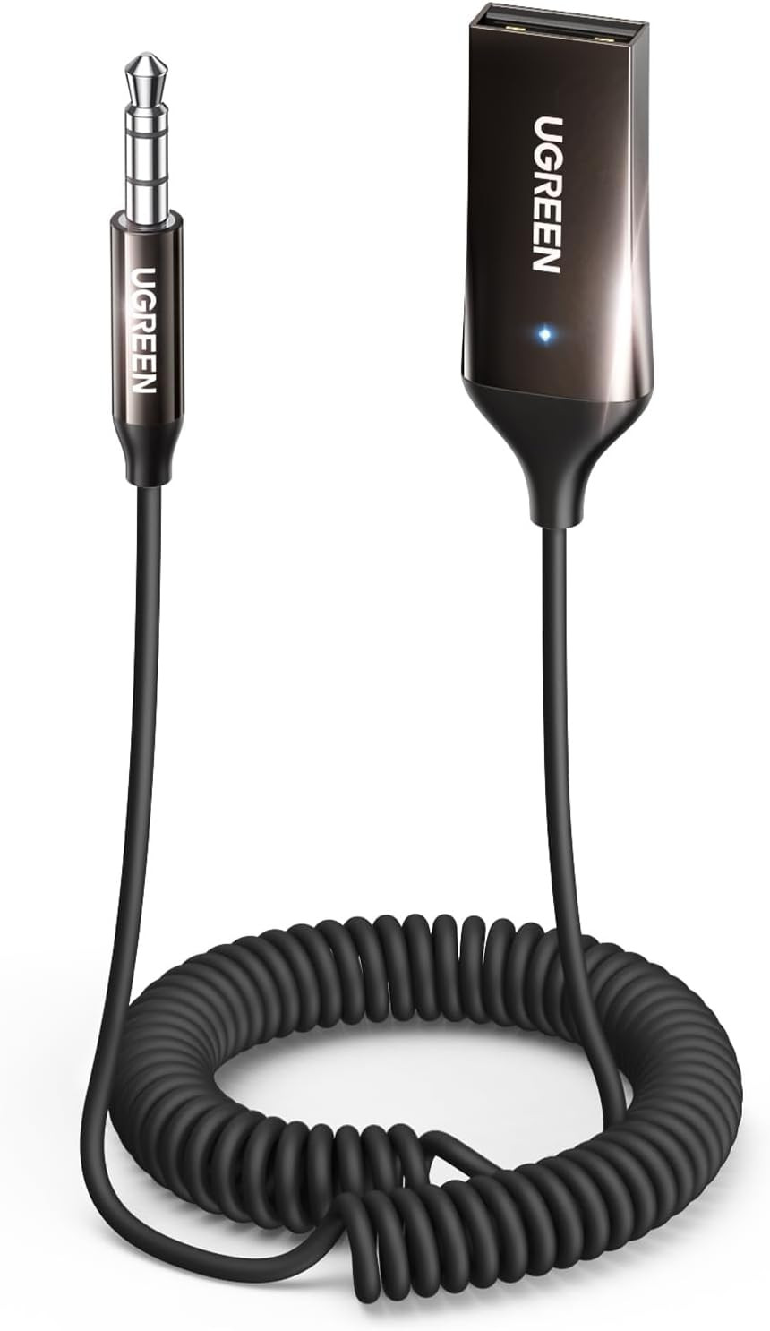 Adaptador auxiliar a Bluetooth 5.4 Receptor Bluetooth de 3,5 mm