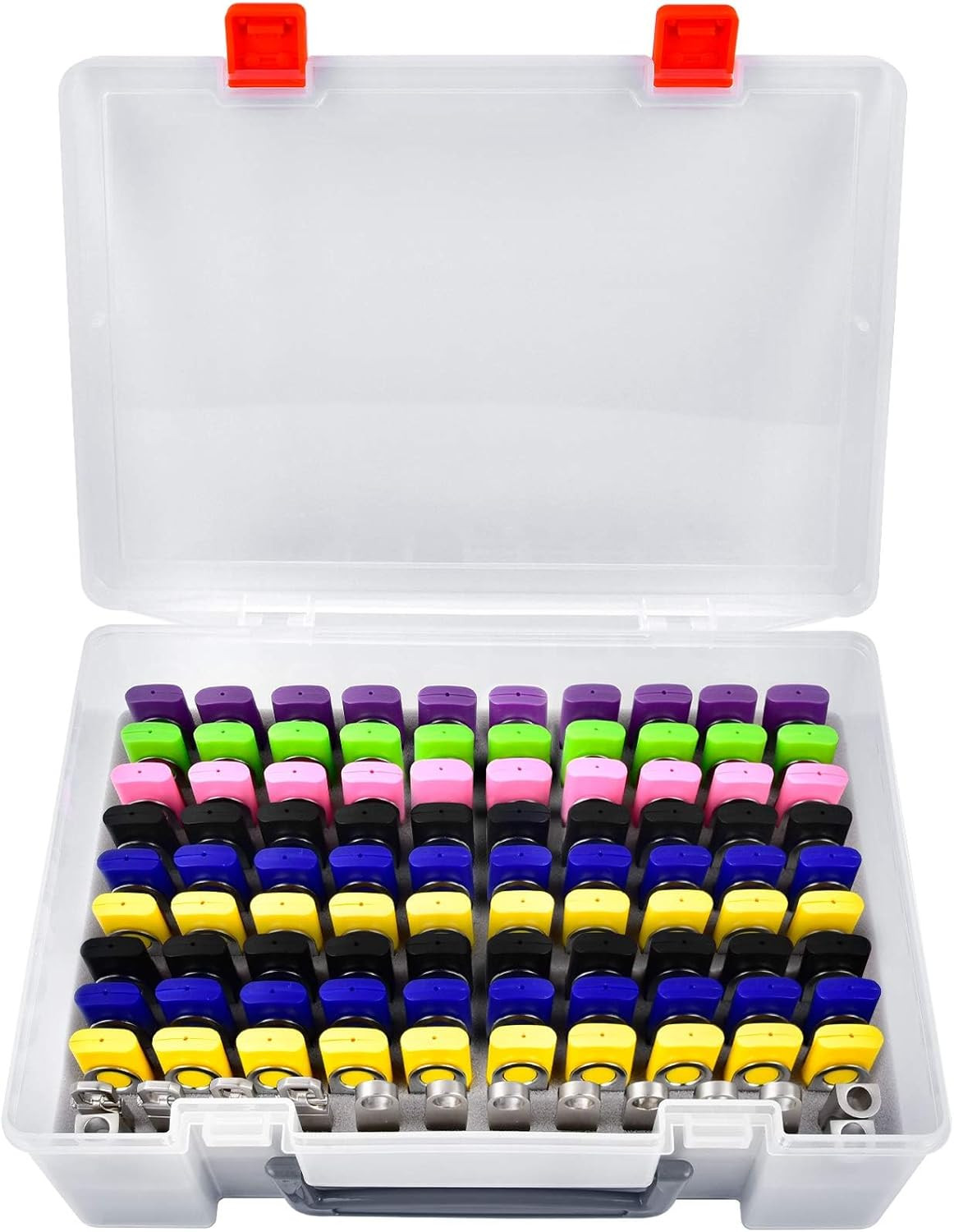 Flash Drive Case USB Memory Stick SD Card Storage Organizer | Holds 104pcs,Thumb