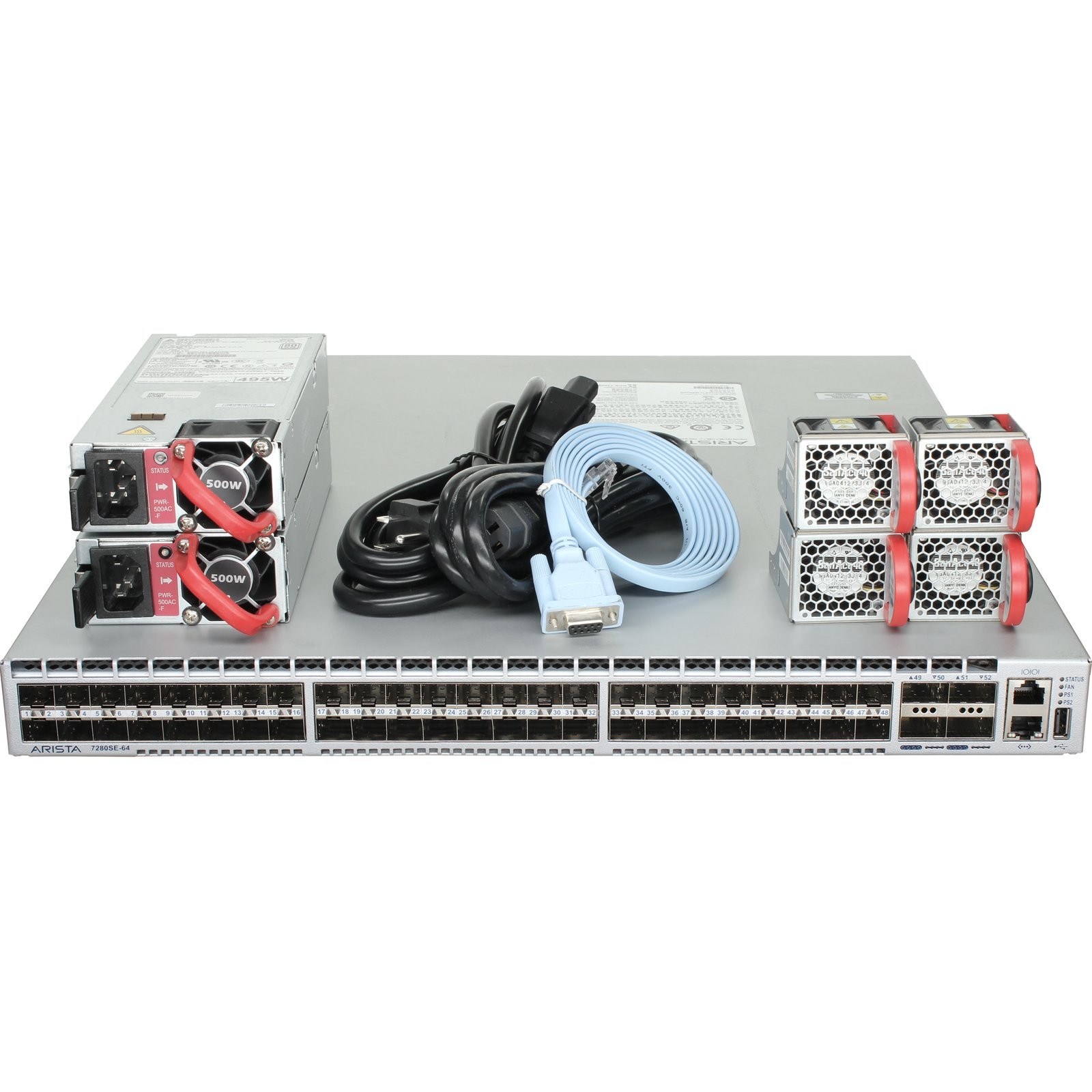 Arista DCS-7280SE-64-F 48P 10GbE SFP+ 4P 40GbE QSFP+ Switch