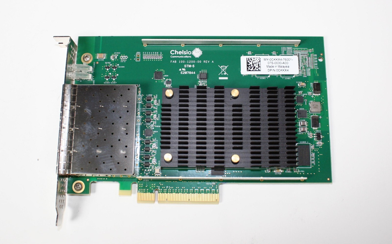 Dell Chelsio T540-CR Quad Port 10GbE SFP+ Network Ethernet PCIe Adapter CKKX4