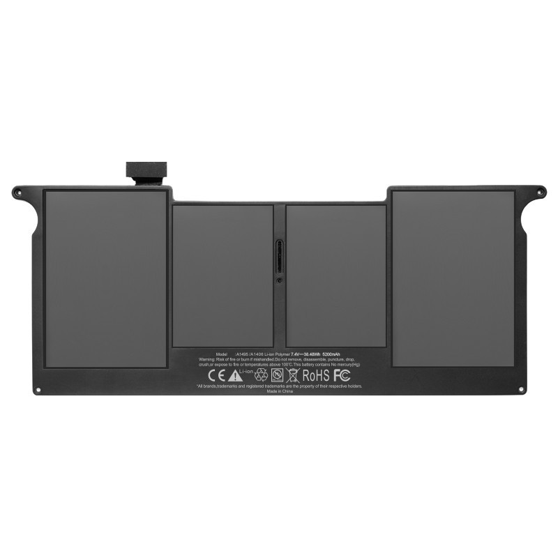 Replacement Battery for MacBook Air A1370, 11-Inch, 2011, Battery Model A1406