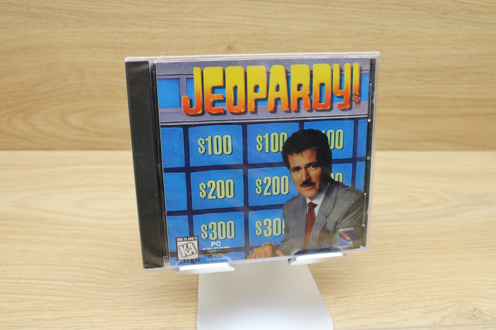Vtg 1995 Jeopardy PC CD-Rom for Windows Computer Game NEW SEALED alex trebek