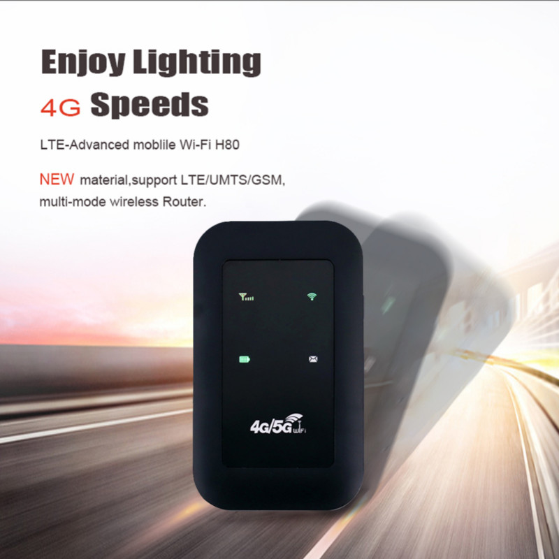 Mini 4g Pocket Wireless Router 4g Mobile Portable Wifi With 3FFSIM Slot Unlocked