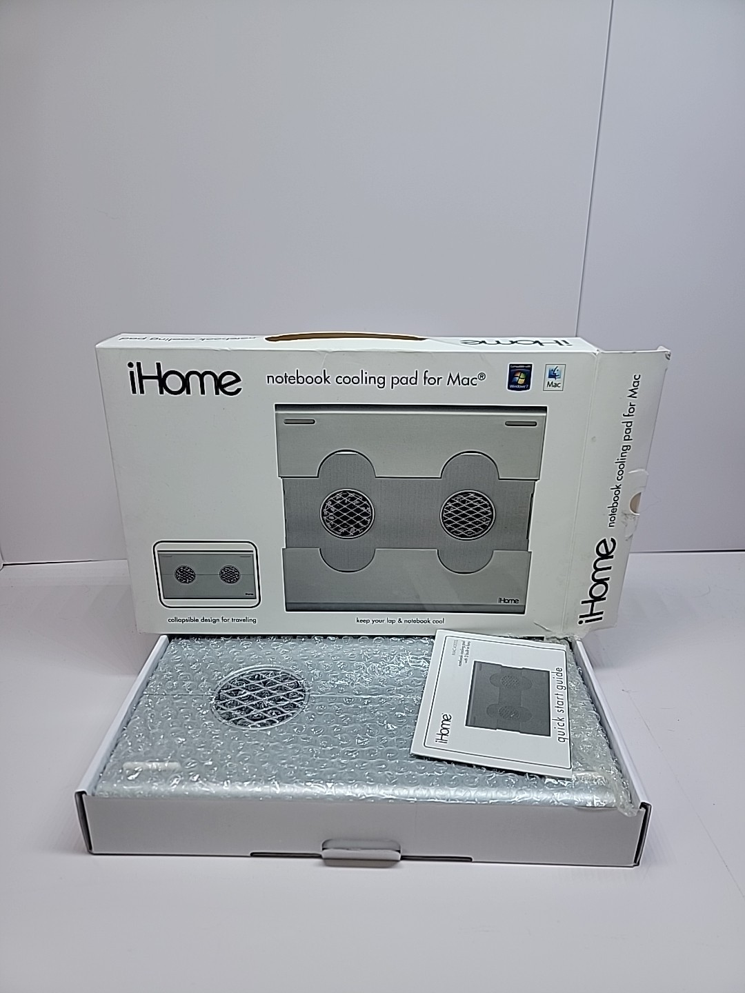 iHome Laptop Cooling Pad with Expandable Base