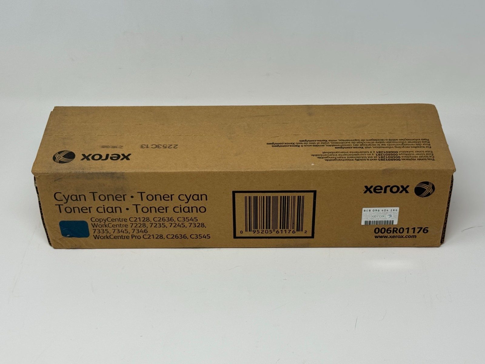 XEROX 006R01176 Cyan Toner for CopyCentre & WorkCentre (Genuine OEM New)