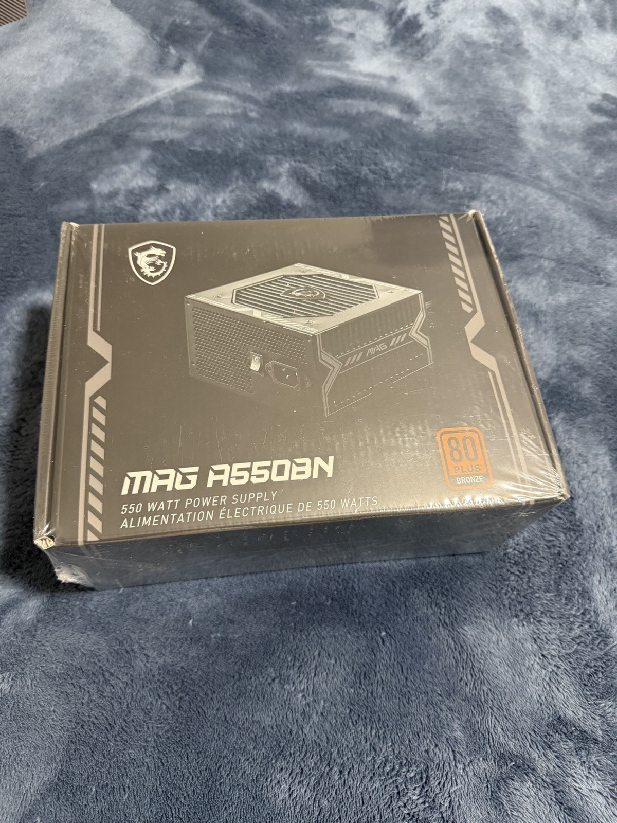 MSI MAG A650BN Fuente de Alimentación Compacta No Modular de 650 W Power Supply.
