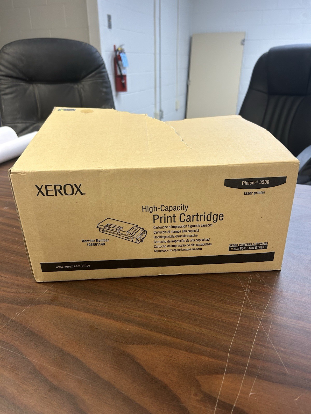 Xerox High-Capacity Print Cartridge phaser 3500 Laser Printer Number 106R01149