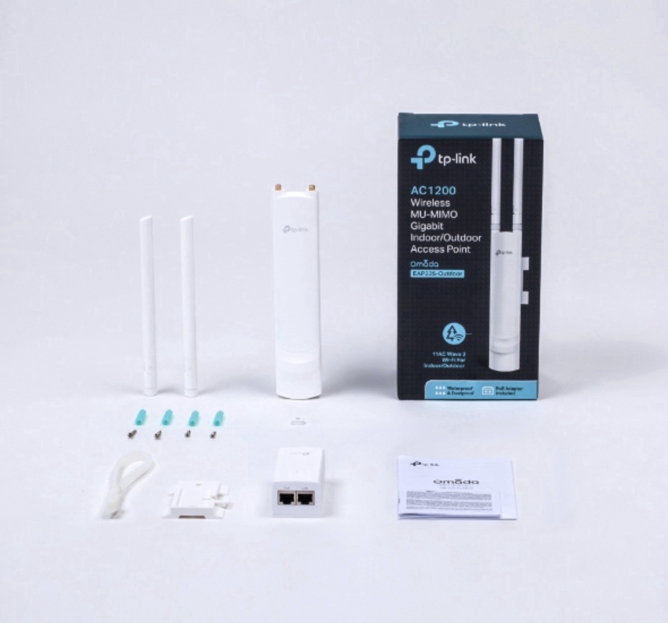 TP-Link Omada EAP225-Outdoor AC1200 Gigabit WiFi PoE Access Point V3.6