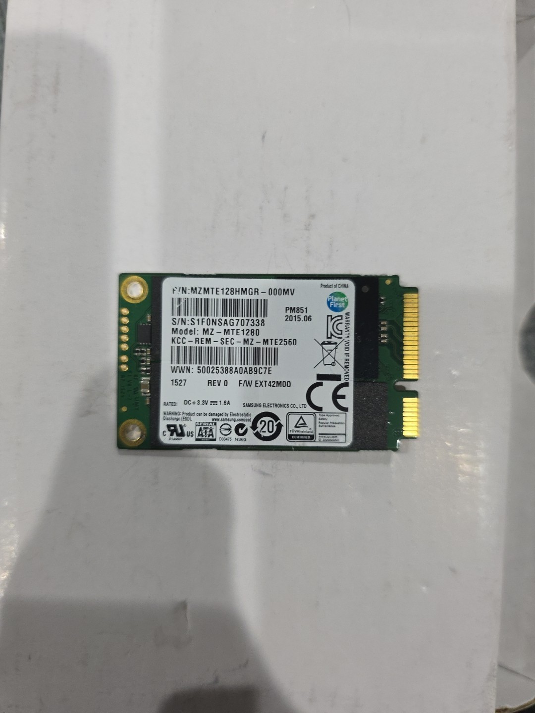 Samsung PM830 Series Solid State Drive 128 GB