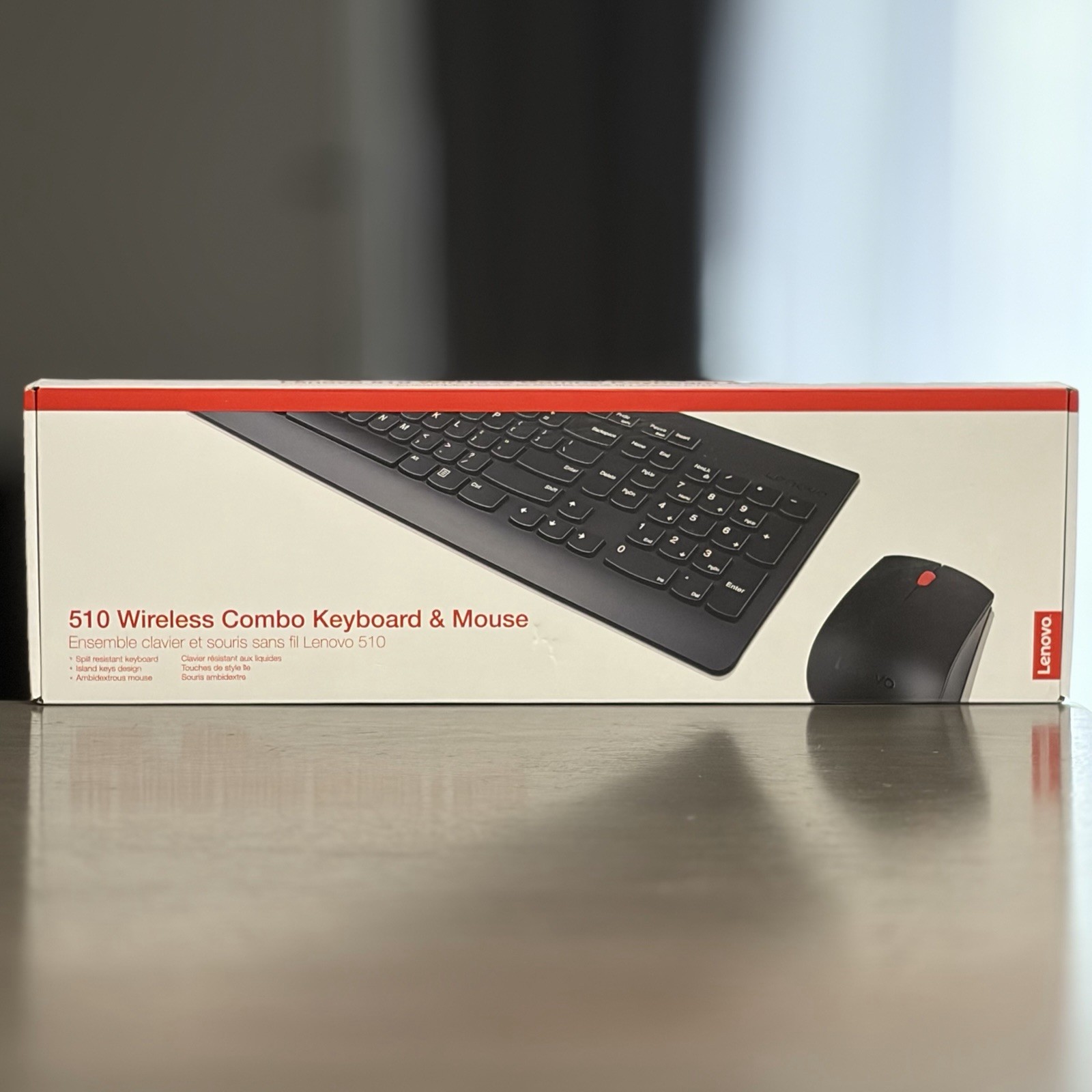 Lenovo 510 Wireless Keyboard & Mouse Combo Set(GX30N81775)  - New
