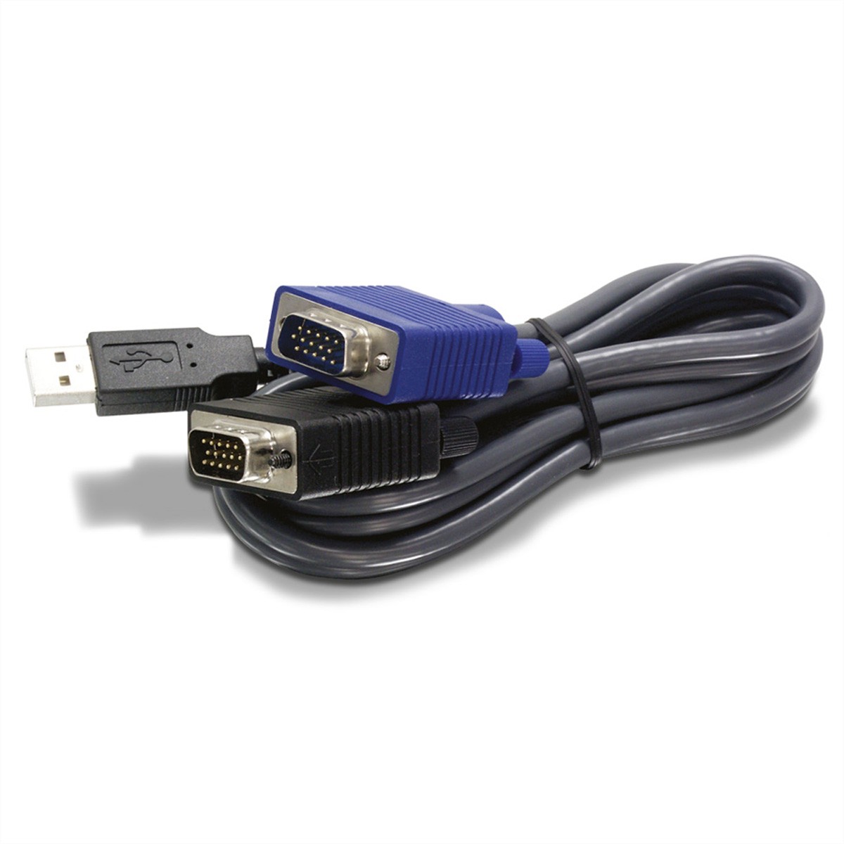 TK-CU10 TRENDnet 2.8m USB/VGA KVM 2 8m Black 2x HD15M USB 1.1 ~D~